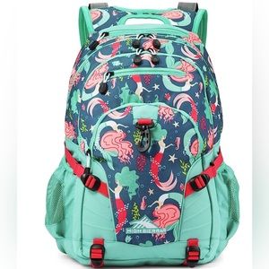 EUC! Used Once! High Sierra Mermaid Print Backpack